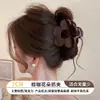 Presilhas de Cabelo Série Oceano com Flores Preservadas, Estrelas-do-Mar, Conchas e Frutas para Viagens à Beira-Mar e Fotos de Férias