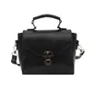 Nova Bolsa Quadrada Pequena Elegante 2025 Estilo Coreano Versátil Moda Bolsa de Ombro Simples Tendência Bolsa de Mão Bolsa Transversal para o Dia a Dia