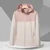 Mismo Estilo Tmall Ropa Protectora Solar Hombre Verano Ligera Seda de Hielo Ropa para la Piel Protección Solar Anti-UV Sensación de Hielo Chaqueta Mujer