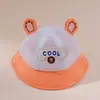 Chapéu de Sol Infantil Proteção Solar para Bebê Respirável Chapéu Boina para Bebê Chapéu de Sol Infantil Bonito para Meninos e Meninas Chapéu de Pescador para Crianças Pequenas