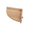 Pájaro Plataforma de Madera Maciza Juguete Pedal Loro Piel de Tigre Xuan Feng Suministros Accesorios Jaula para Pájaros Suministros para Pájaros
