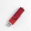 Fonte fábrica de metal rotativo u disco de impressão logotipo 128g empresa de publicidade comercial 32g presente USB atacado 16g