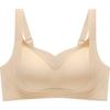 Ropa interior sin costuras para mujer, pecho grande, pecho pequeño, realce, soporte superior, corrector, ajustable, para recoger el busto, anti-flacidez, sostén deportivo