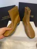 Botas Ankle Boots Minimalistas First Encounter Season, Versáteis Retrô para Outono e Inverno, Botas Curtas Macias que Aumentam a Altura, Botas Slim de Salto Baixo