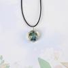 Suministro de fábrica, collar de flores secas con encaje de estrella, especímenes de plantas de flores eternas, venta caliente transfronteriza, mucho dinero caliente