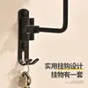 Soporte de pared para casco de motocicleta, apto para diversos soportes de casco, sin necesidad de perforar, expositor y almacenamiento de sombreros.