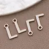 Acero Inoxidable Galvanizado Estilo Europeo y Americano 26 Letras Inglesas Etiqueta Colgante Pulsera Collar DIY Hecho a Mano Accesorios de Joyería