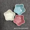 Caneca de Cerâmica para Pudim Mousse Estrela da Sorte Resistente a Altas Temperaturas Forma de Cerâmica para Assar Tigela de Assar Copo de Assar Prato para Temperos Prato para Óleo