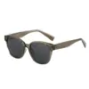Gafas de Sol Retro Cx2202 para Mujer, Gafas de Sol con Estampado de Leopardo, Gafas de Viaje con Protección UV, Gafas de Sol de Marco Grande Mismo Estilo de Tiktok con Protección Solar