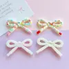 Laços Coloridos de Bolinhas Acessórios DIY Grampos de Cabelo Feitos à Mão Acessórios de Cabeça Capas para Celular Adesivos para Copo de Água Materiais para Sapatos de Brinquedo