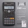 Calculadora científica estudante Contabilidade Profissional Exame Construção Estatísticas multifuncional funcional computador financeiro