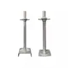 Parafuso de Suporte Superior Galvanizado Personalizado Placa de Suporte Fivela Canteiro de Obras Estrutura Externa Suporte Inferior Superior Ajustável Suporte de Óleo Sólido Oco