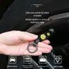 Venda direta da fábrica capinha de pneu de carro, moto, carro elétrico, tampa de válvula modificada com chaveiro de fivela de couro padrão