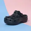 Zuecos de Verano para Mujer para Exteriores con Diseño Cerrado tipo Nube, Antideslizantes, Medias Pantuflas de Moda, Zapatos Cómodos de Suela Suave para Enfermeras, Sandalias de Playa