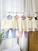 Conjunto de ropa de otoño para niños, ropa interior para bebé, ropa para casa, pijama de manga larga Clase A para niños y niñas, tallas 80-170, estilo otoño e invierno