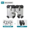 Adecuado para Wuji Ds900X Marco Lateral Acero Inoxidable Acero al Carbono Lado Derecho Caja de Escape Marco Lateral Aleación de Aluminio Caja Lateral Diseño de Liberación Rápida