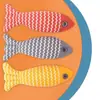 Juguetes Populares para Gatos Transfronterizos Pez con Hierba Gatuna Palo para Molestar al Gato Auto-Placer para Aliviar el Aburrimiento Pez Simulado Juguetes para Morder Gatos Venta al por Mayor