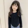Conjunto de Primavera y Otoño 2026 para Niñas, Camisa Básica Estilo Coreano, Jeans Casuales, Pantalones de Pierna Ancha para Niñas, Top para Niñas