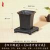 Maceta cuadrada creativa de tubo para letrero, maceta para flores, planta suculenta, cálamo, maceta bonsái en maceta, maceta simple cuadrada de resina para cintura, mayoreo