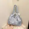 2025 Nuevo Estilo de Verano Estilo Extranjero Simple Bolso de Gran Capacidad de Moda Casual para Dama Bolso de Hombro Tote Personalizado