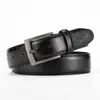 Cinturón de cuero para hombre perforado repujado de piel de vaca cinturón de cuero casual de negocios marea fábrica de cinturones Wenzhou al por mayor