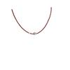 Collar de Pez con Cuentas de Cristal Simple de Alta Gama para Mujer Retro Ligero Lujoso Moderno Elegante Combinable Cadena para el Cuello Cadena Clavicular