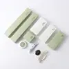 Escova de Dente Descartável de Carvão de Bambu de Alta Qualidade Personalizada de Fábrica para Hotéis e B&Bs Conjunto de Higiene Pessoal Portátil para Viagem