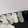 Calcetines Bordados de Perro Salchicha para Mujer, Calcetines Cortos Finos de Verano con Lunares, Calcetines de Algodón Puro Estilo Japonés Lindo de Dibujos Animados de Media Pantorrilla