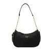 Bolso de Hombro Texturizado de Moda para Mujer, Estilo Commuter, para Debajo del Brazo, Tendencia Verano 2025, Bolso de Color Sólido Retro Elegante para Mujer