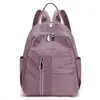 Mochila para Mujer 2025 Nueva Moda La Más Fácil de Combinar Gran Capacidad Multifuncional Bolso de Pecho Ligero Tela Oxford Mochila de Viaje