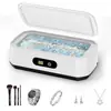 Máquina de Limpieza Ultrasónica de Cinco Velocidades, Gran Capacidad, Máquina de Limpieza Ultrasónica para Gafas con UV, Máquina de Limpieza Ultrasónica para Brackets Dentales de 49 KHz, Transfronterizo