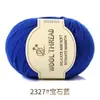 Lã tecida à mão 4-strand multi-color lã adulto chapéu cachecol fio crochê casaco médio grosso linha lote