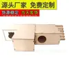 Atacado de fábrica casa pequena de madeira para hamster casa de fuga de hamster ninho de dormir de três quartos brinquedo para animal de estimação montável DIY