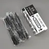Marcador pequeño de doble punta 120 negro resistente al agua secado rápido color fineliner estudiante cuenta manual dibujo delineador al por mayor