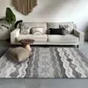 Alfombra de sala de estar estilo marroquí transfronteriza, resistente a las manchas y fácil de limpiar, adecuada para sofás y mesas de centro, alfombra de área grande de cobertura total, alfombra duradera para mesita de noche para el dormitorio