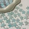 Ponto de acrílico dourado azul gradiente pequena estrela-do-mar pingente diy acessórios decorativos colar acessórios de vestuário Y2K paisagismo