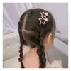 Pinza de presión para el pelo con diseño de estrellas de dibujos animados de colores para niñas pequeñas, Pinza creativa de estrella dulce Sanrio, Pinza de presión para el pelo