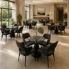 Mesas y sillas comerciales para restaurantes de hotel, mesas y sillas de recepción y para reuniones para cafeterías, mesas y sillas hechas a medida para salones de té recreativos y restaurantes