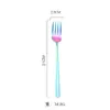 Acero inoxidable 316 cuchara para comer de mango largo cuchara cuchara de mesa para el hogar cuchara plana para sopa 304 vajilla cuchara para postre tenedor cuchara tenedor coreano
