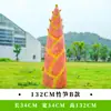 Esculturas de Frutas e Vegetais de Simulação para Exterior Fibra de Vidro Jardim Gramado Paisagem Modelos de Repolho Milho Pimenta Ornamentos Grandes