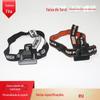 Fábrica direta 25mm alta elástica LED jacquard lanterna farol cinto acessórios fixos para passeios ao ar livre farol cinto