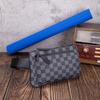 Nova Bolsa de Peito em Couro Nobuck, Bolsa de Ombro, Bolsa de Ombro Estilo Street Coreano, Bolsa de Cintura, Bolsa Jovem Tendência da Moda, Bolsa Transversal, Bolsa Tendência
