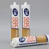 Pegamento de Silicona Neutra para Vidrio 300ml Transparente Impermeable y Resistente al Moho Secado Rápido Pegamento de Silicona Resistente a la Intemperie para Puertas y Ventanas Sellador para Piedra