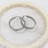 Nuevos Pendientes de Acero de Titanio de Moda a Precio Especial para Mujer Diseño Minimalista Exquisitos Pendientes Personalizados de Alta Calidad con Conservación del Color Pendientes de Diamantes Completos