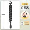 Peluca de doble trenza para mujer, cola de caballo, simulación de cabello, giro suave, trenza larga, puro deseo, accesorios para cabello de colores, trenza de espiga.