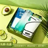 Conjunto de caixa de presente refrescante de verão, pequenos presentes práticos para clientes, adequado para eventos corporativos, team building e inaugurações de empresas