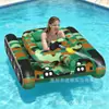 Venta directa del fabricante: Tanque de Agua Inflable de PVC con Chorro de Agua, Flotador de Tanque de Agua Inflable, Juego Interactivo para Adultos y Niños