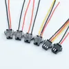Cabo de alimentação de terminal vazio SM preto e vermelho de 3 dígitos Cabo de extensão LED para barra de luz 3P Linha de conexão interna elétrica de 2,54 mm