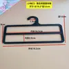 Perchero de plástico para bufandas perchero de seda para bufandas anillo para bufandas colgador de ropa perchero para toallas de baño corbata cinturón perchero de exhibición toalla