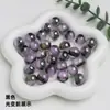 Dingyi 10-12 Luna Fría Cuentas de Miel Bicolor Resina de Brillo Fino Galvanizada Anti-rayaduras Cuentas Sueltas Accesorios para Cadena de Teléfono Móvil DIY